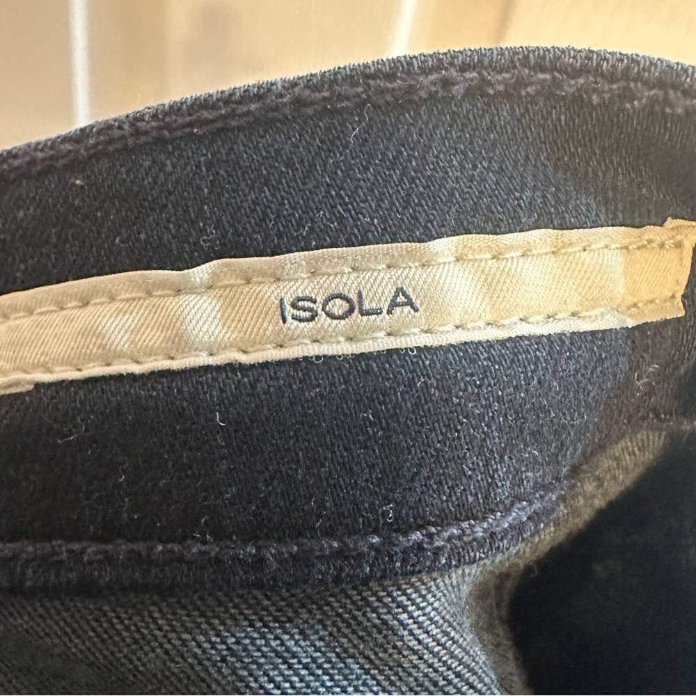 Citizens of Humanity Isola Cropped Straight Jeans 34 Chamber Wash NWT - Picture 8 of 14
